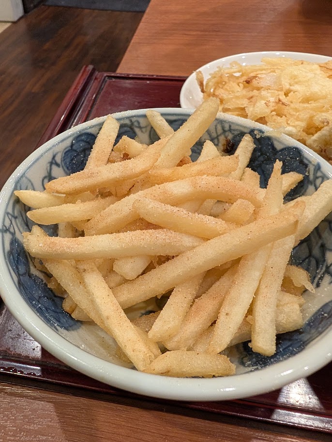 文殊 成増店のフライドポテト100円